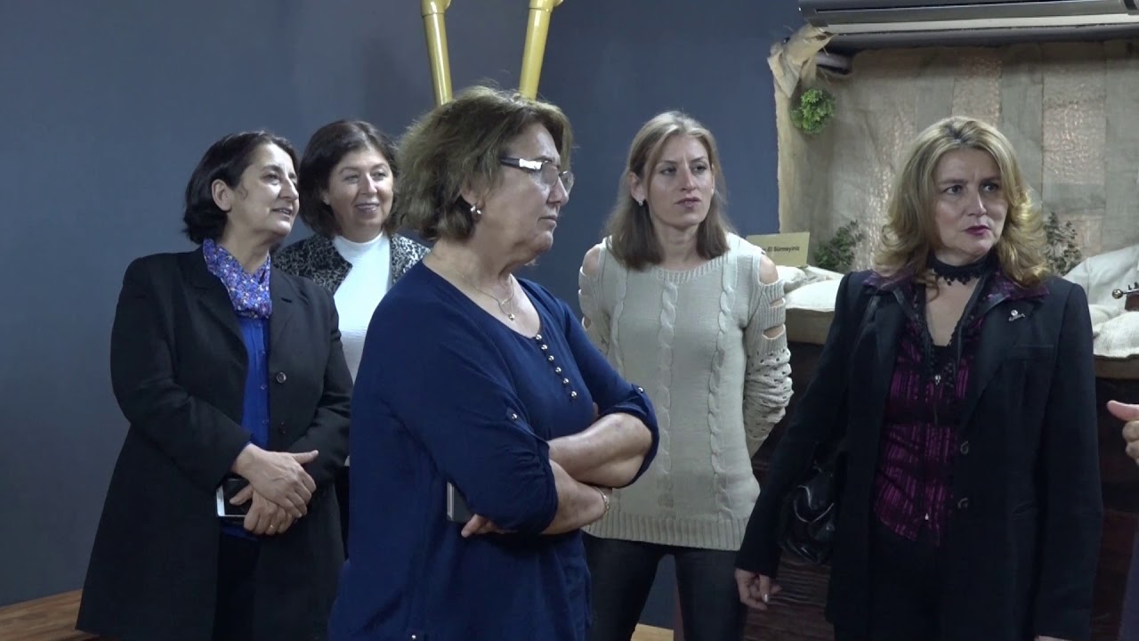 Bornova&rsquo;nın kadın muhtarları Belkahve&rsquo;de Ata Evi&rsquo;nde buluştu