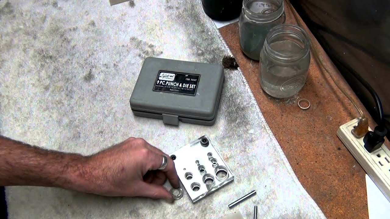 Cash Coin Punch Centering Tool -  No Skill Required, Harbor Freight Punch and Die