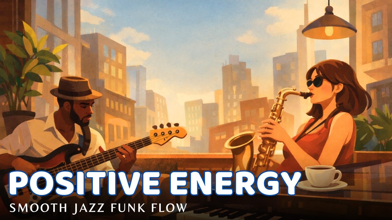 Smooth Jazz Funk Flow ☀️ Funky Grooves for a Positive Morning Mood