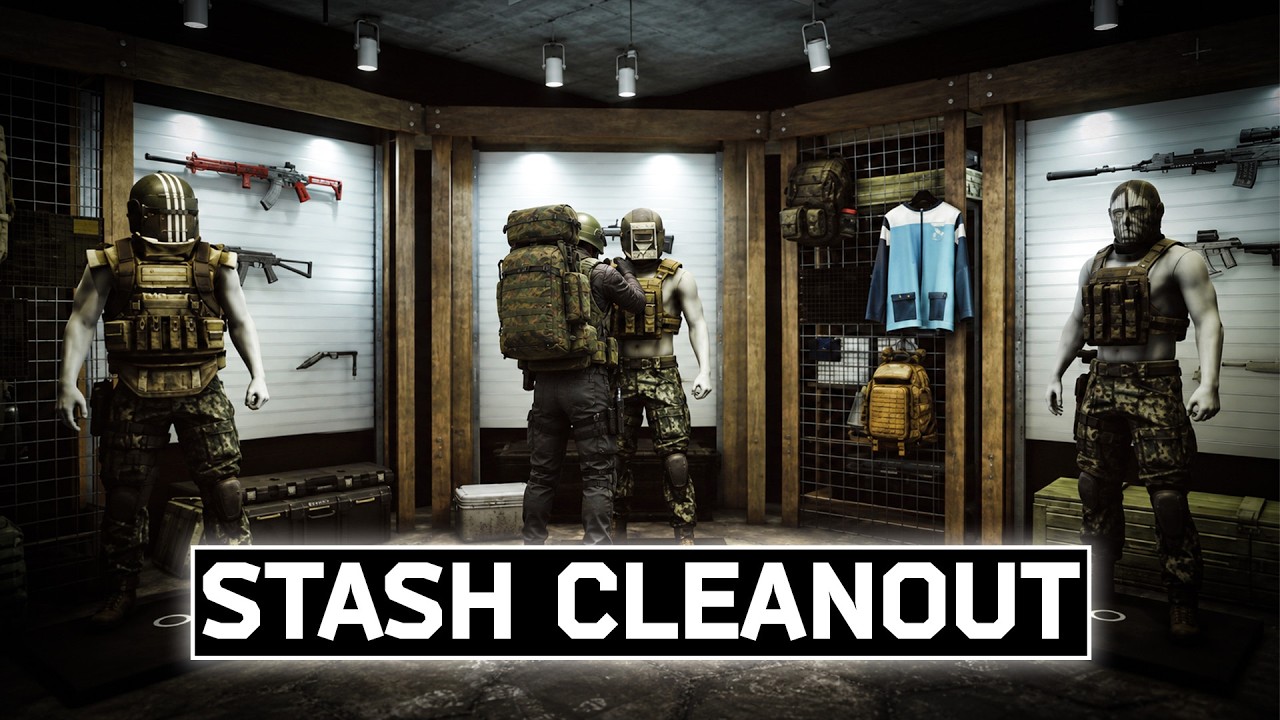 🔴LIVE - STASH CLEANING AND PREP FOR 100M IN 24 HOURS (Escape From Tarkov)