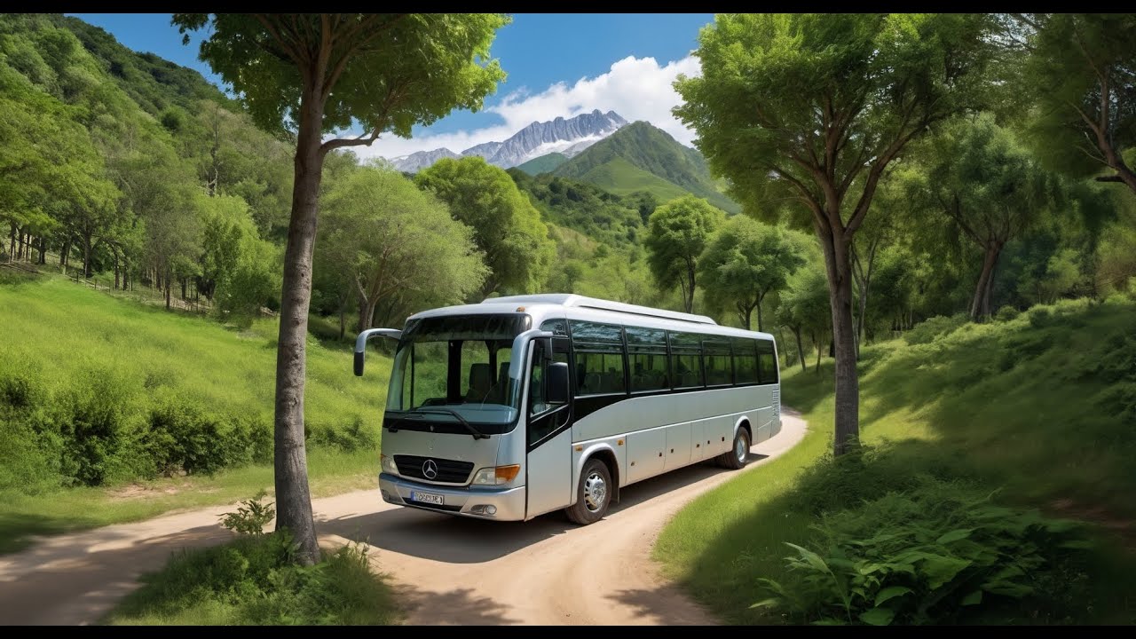 Bus Drive: Scenic Morning Adventure in the Beskyds with Kids | Mercedes-Benz Tourino