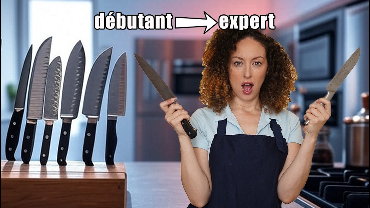 Comment un chef utilise réellement son couteau de cuisine? 