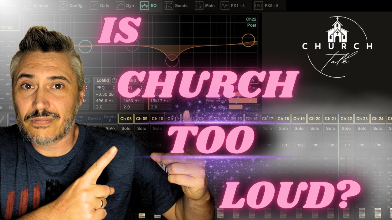 Is your church service too loud?  What can be done to correct it?  Church Talk Episode 91
