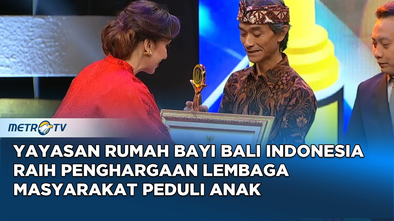 Yayasan Rumah Bayi Bali Indonesia Raih Penghargaan Lembaga Masyarakat Peduli Anak