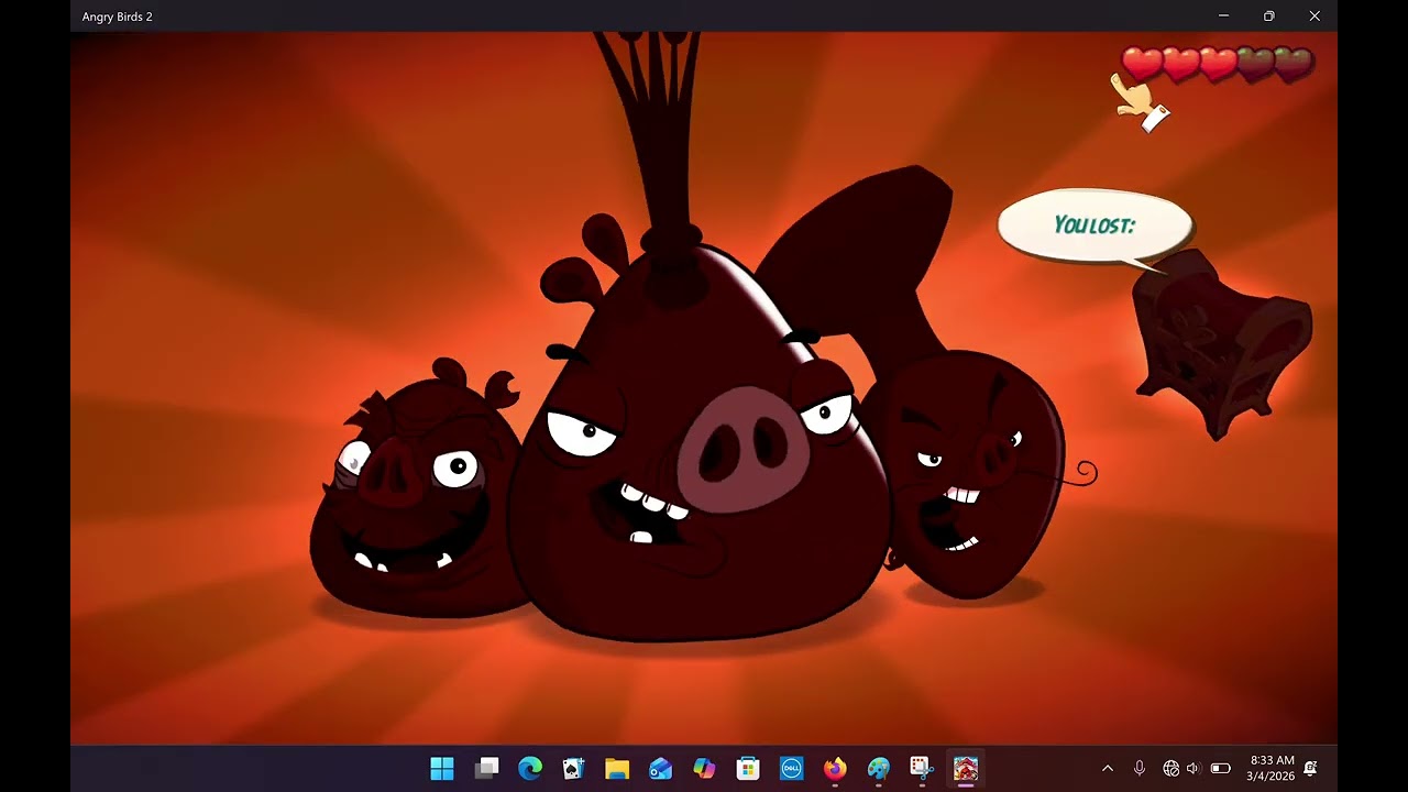 20 minutes of uncut angry birds for no reason.