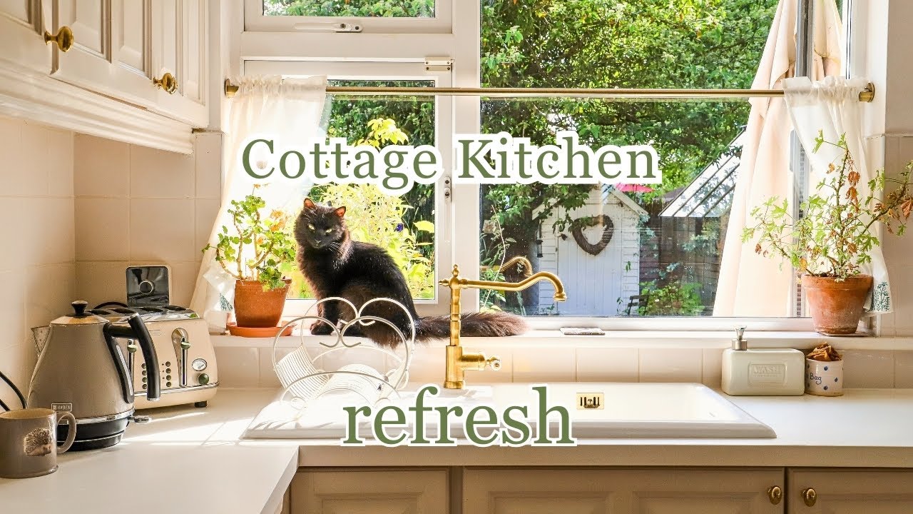 Transforming My Cluttered Cottage Kitchen 🏡