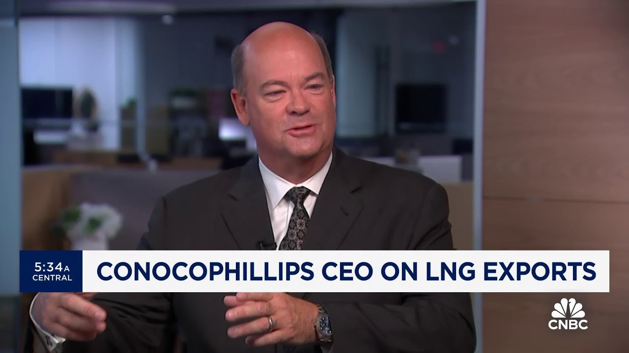 ConocoPhillips CEO Ryan Lance on consolidation: It's the right thing to be doing for our business