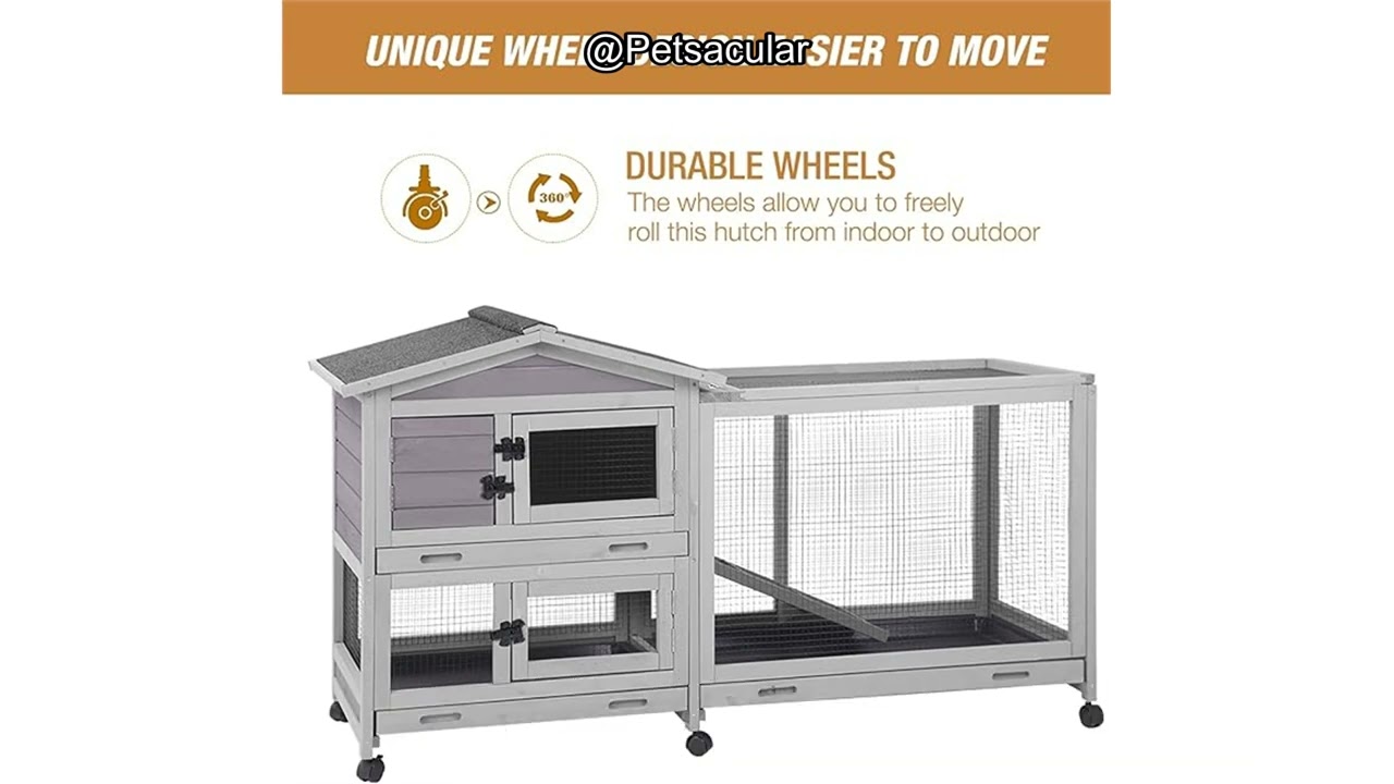 Bunny Cage Indoor & Outdoor Hutch Review: Is It Worth the Investment for Your Pets?