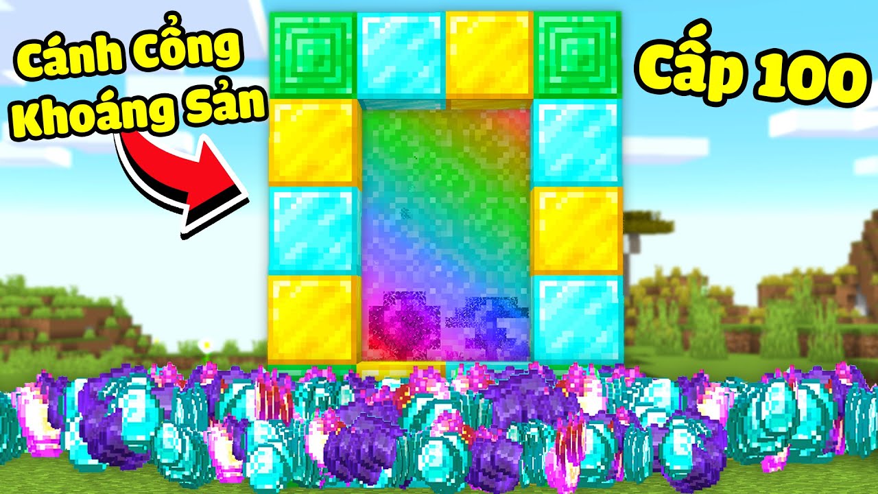 Minecraft nhưng bạn có thể Nâng Cấp Siêu Cổng