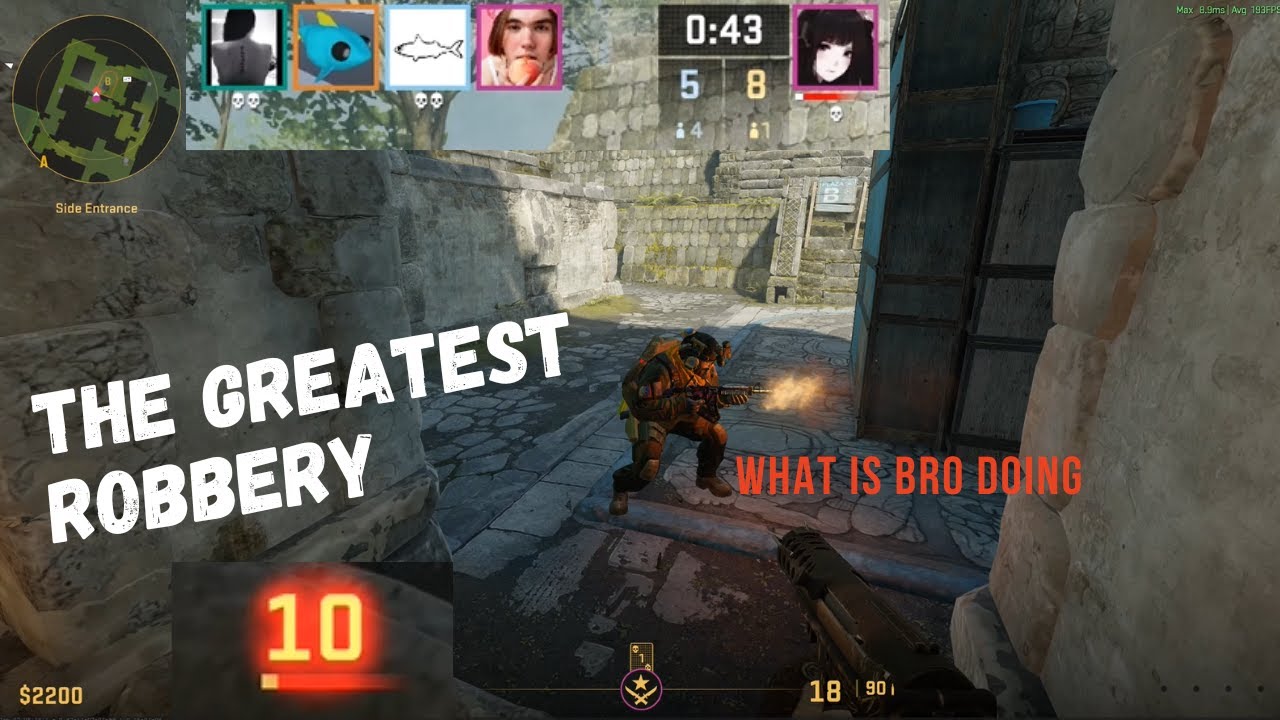 THE 1v5 ROBBERY!!! (CS2 Last of Season 3 Premier)