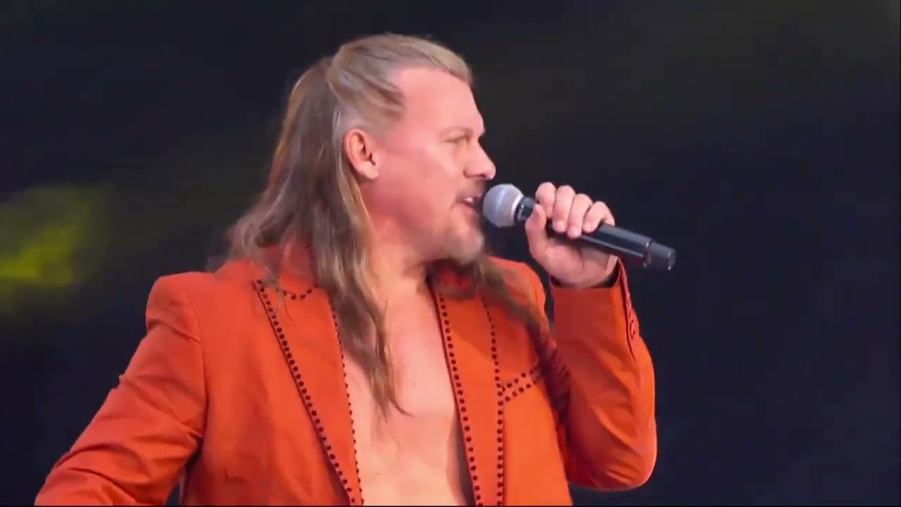 CHRIS JERICHO ENTRANCE - AEW ALL IN 8/25/2024