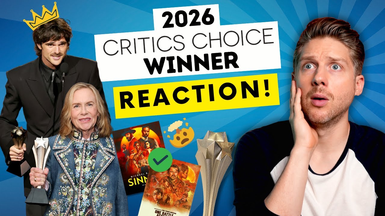 2026 Critics Choice Awards REACTION  |  Jacob Elordi Creates CHAOS!