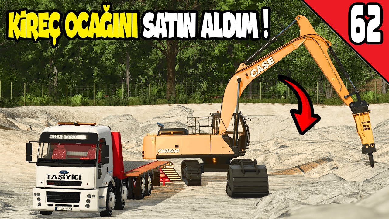 KİREÇ OCAĞI SATIN ALDIM !?!? 🔸️| FS25 | HOF BERGMANN | BÖLÜM 62