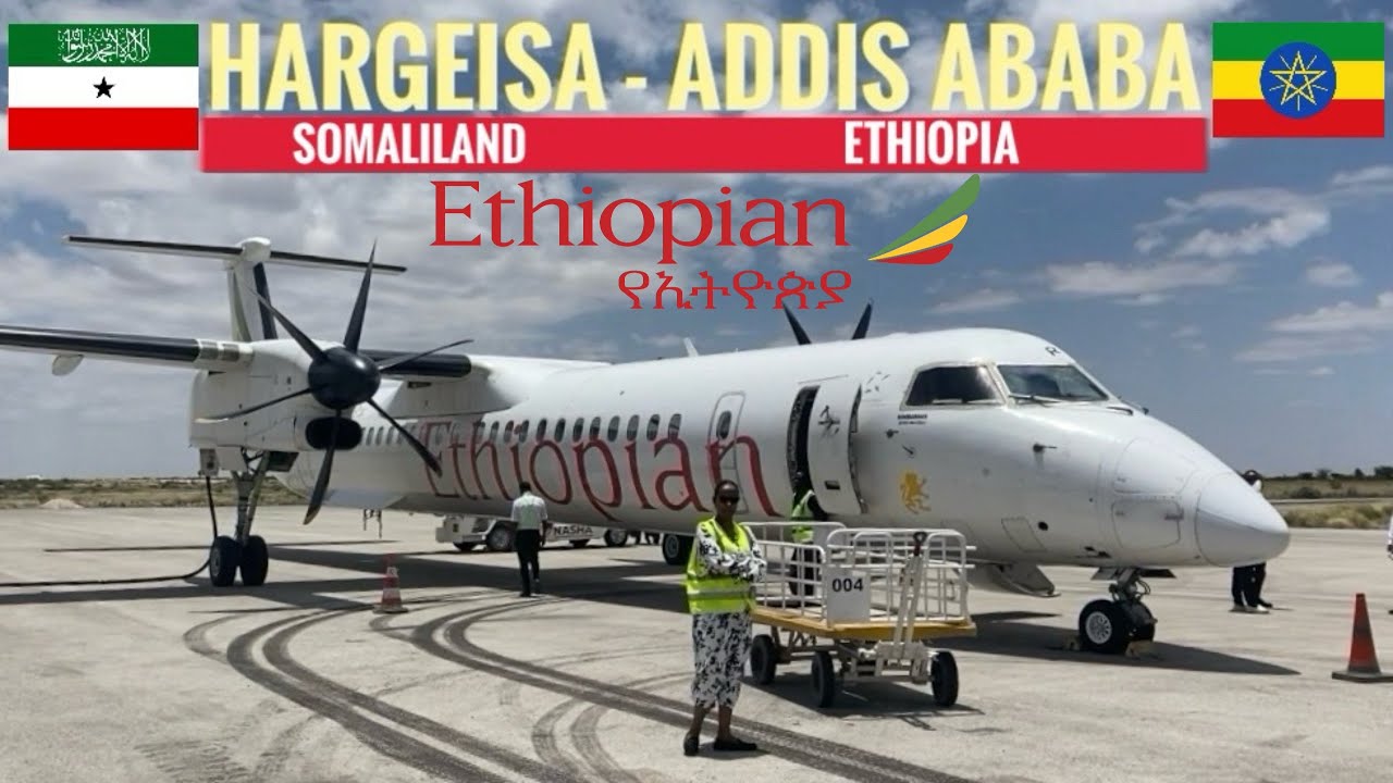 TRIPREPORT | Ethiopian Airlines (ECONOMY) | Bombardier Q400 | Hargeisa - Addis Ababa