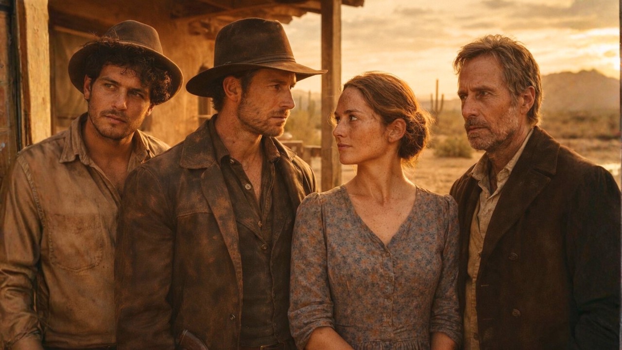 Three Wild Men Arrived at a Widow's Ranch with Nothing and Gave Back Everything Lost