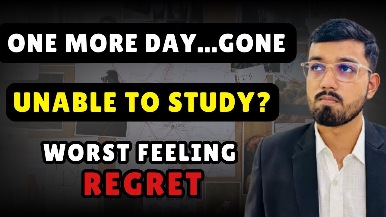 Stressed? Anxiety? Unable to study? No fake Motivation | CA exams Jan’26