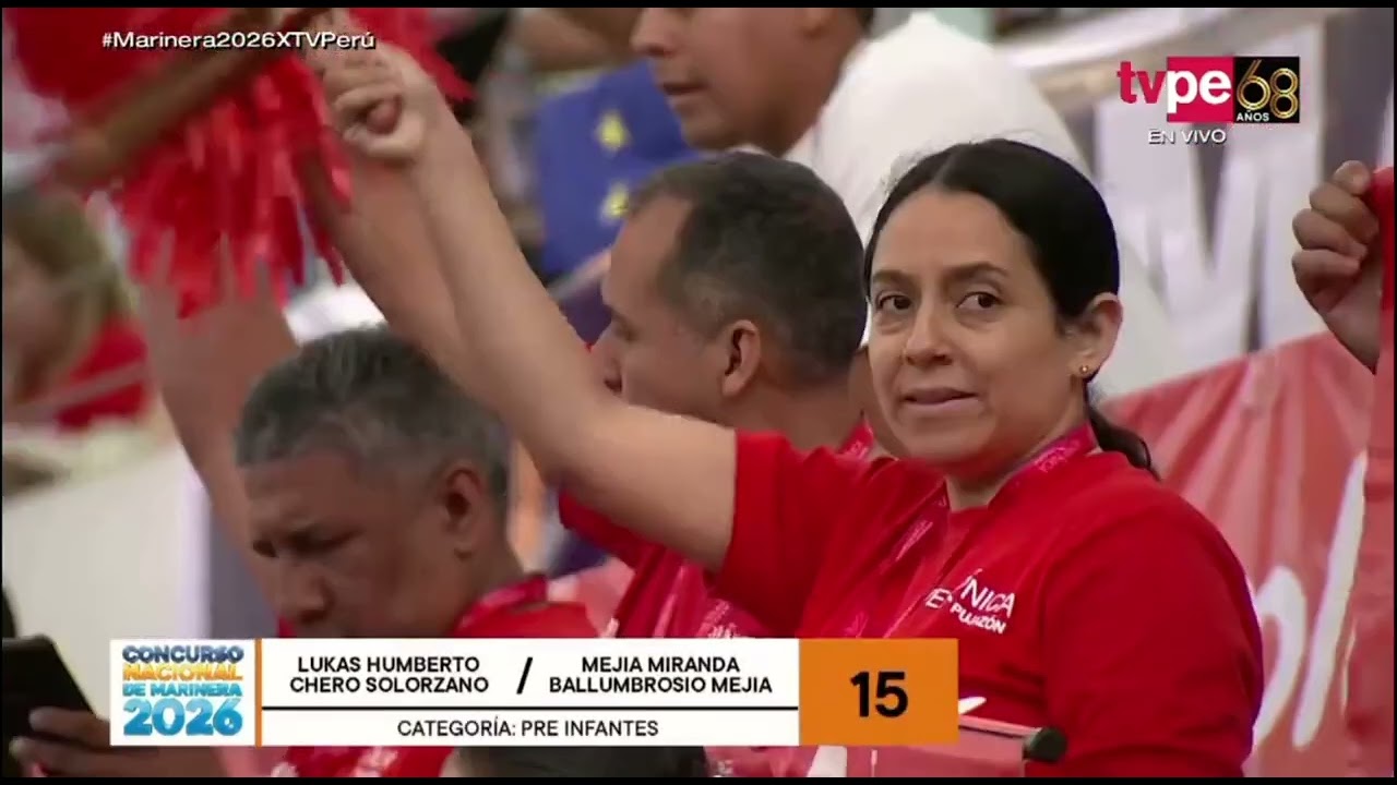 66°Concurso Nacional y Mundial de Marinera 1erFinal  PreInfante Emilia y Mateo - Pista 4  Lima 2026