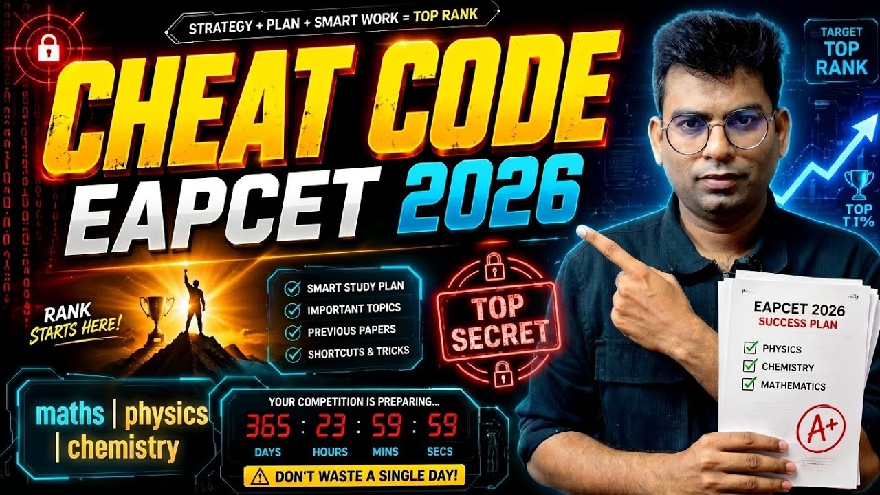 Cheat Codes for eamcet 2026|TS/AP  Eamcet 2026 |TG EAPCET 2026|AP EAMCET 2026|#cheatcode #eamcet2026