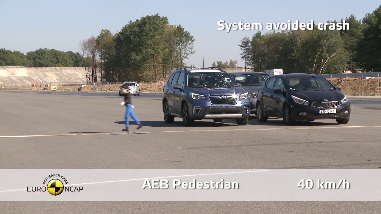 EyeSight Test  Euro NCAP Crash & Safety Tests of Subaru Forester