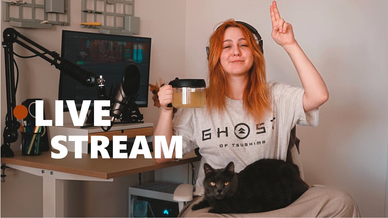 Jsem nemocná - pojďme si povídat a hrát za kočku (STRAY)