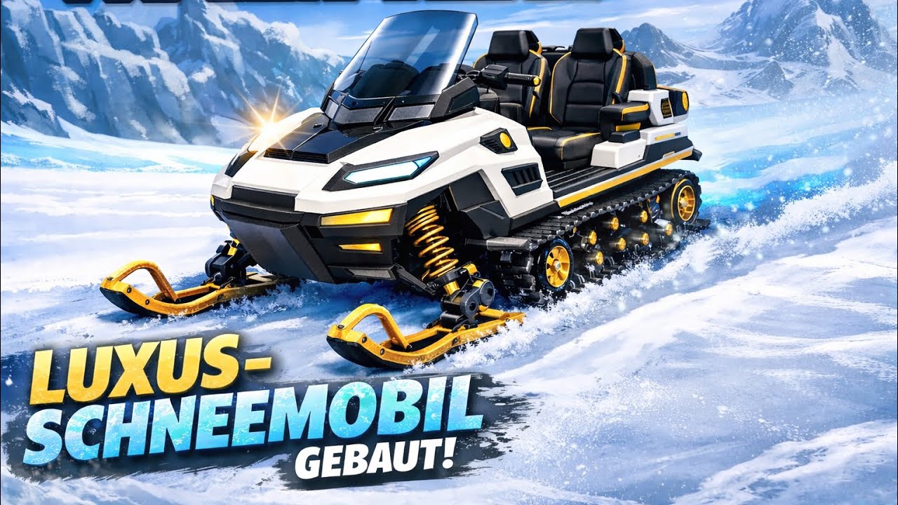 Ich BAUE ein SCHNEEMOBIL 😱
