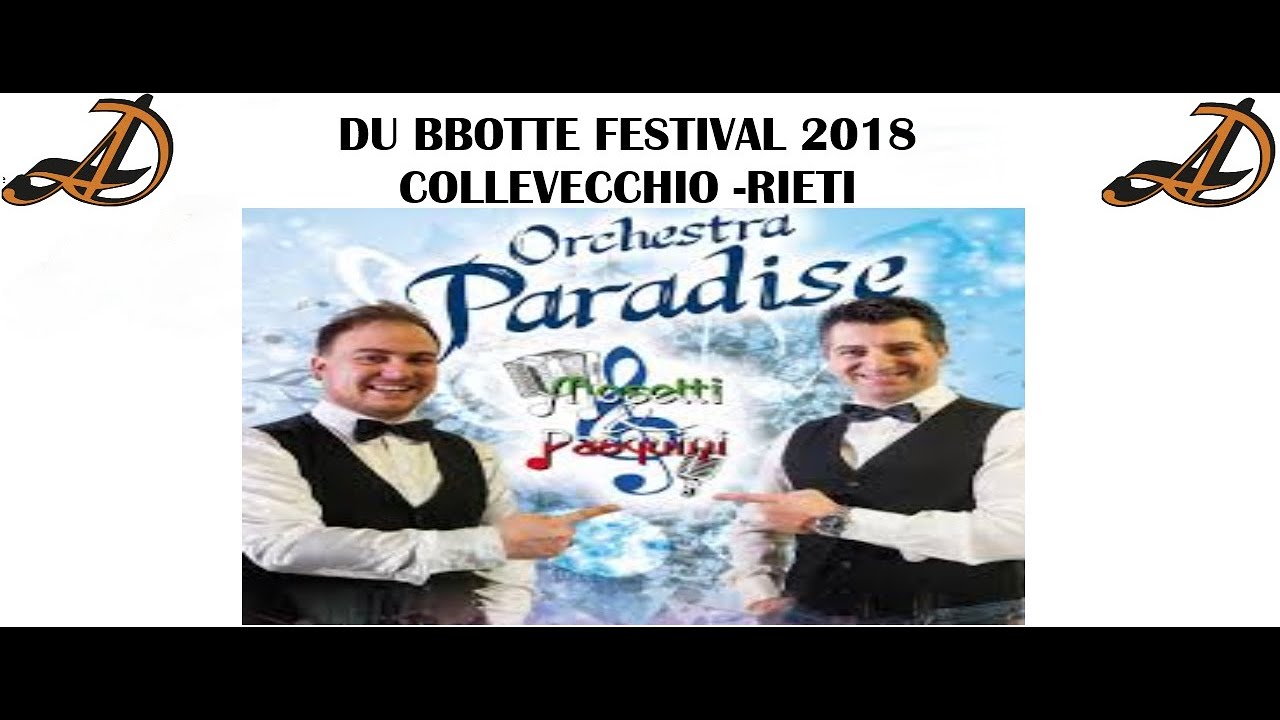 Stefano Mosetti e Daniele Lamano Super Polka del Grillo Remix - DU BBOTTE FESTIVAL 2018
