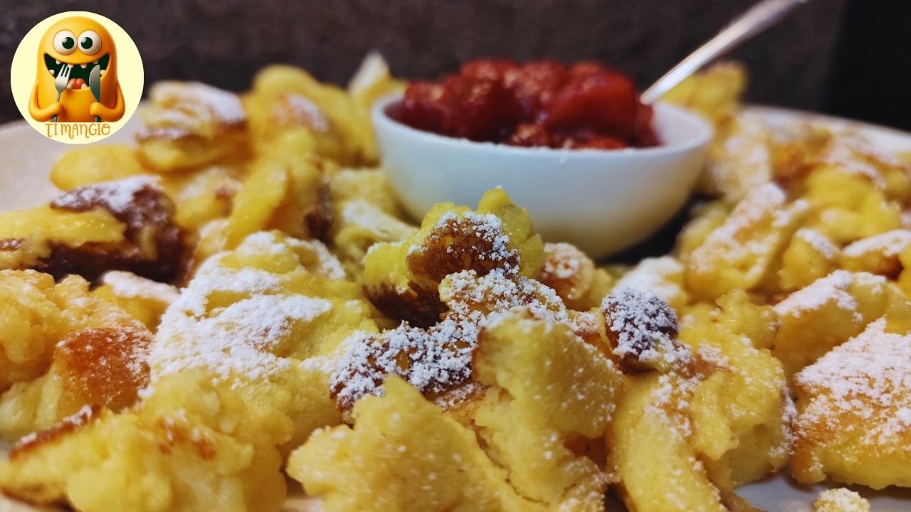 Kaiserschmarrn Originale 🥞 | Ricetta Austriaca Facile e Veloce, Dolce dell’Imperatore