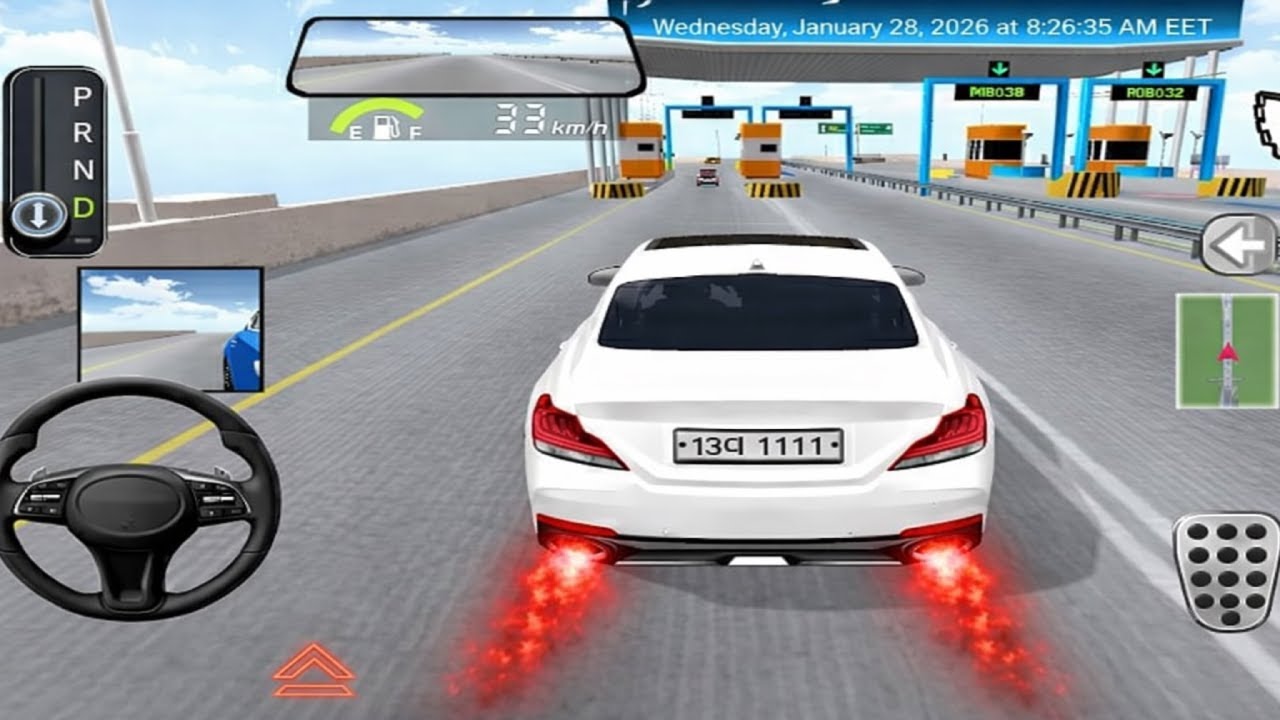 New White Mercedes G63 For Parking - 3d Driving Class android game | Car Game
