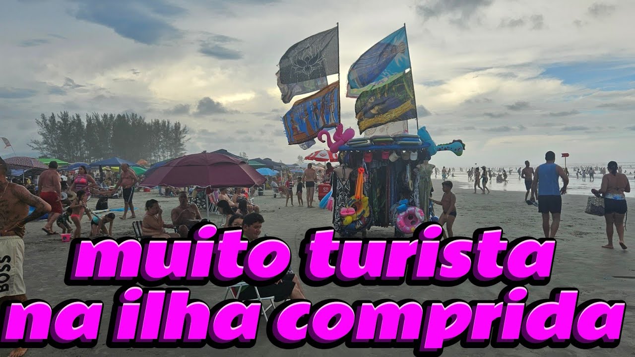 Ilha comprida começa o ano cheio de turistas 