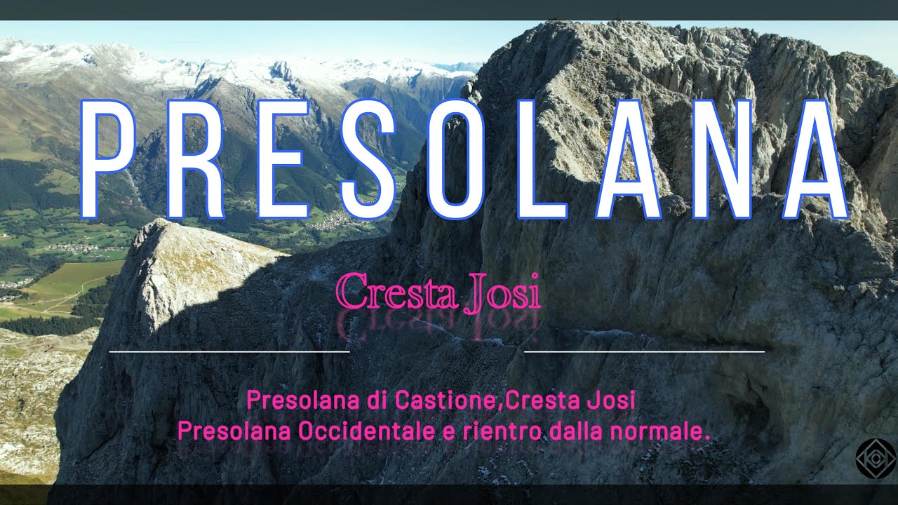 Presolana di Castione ,cresta Josi, Presolana Occidentale.