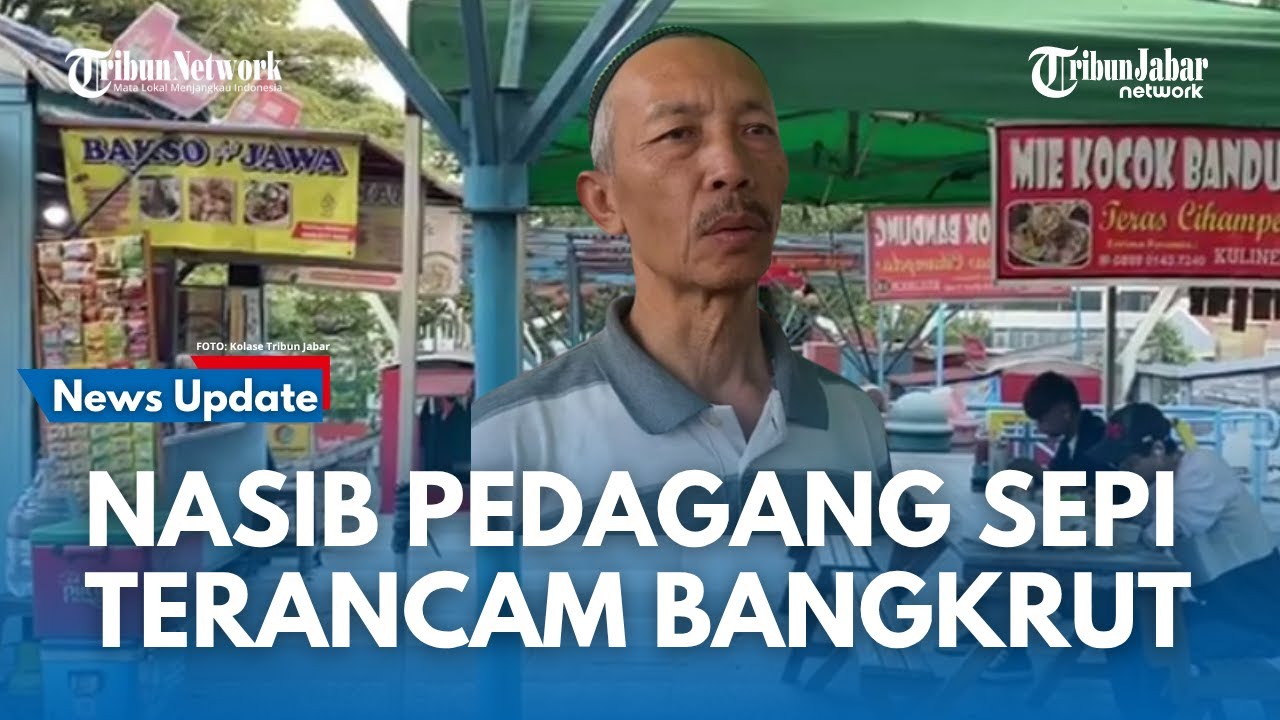 Nasib Pedagang Teras Cihampelas Terancam Bangkrut Sepi Pembeli