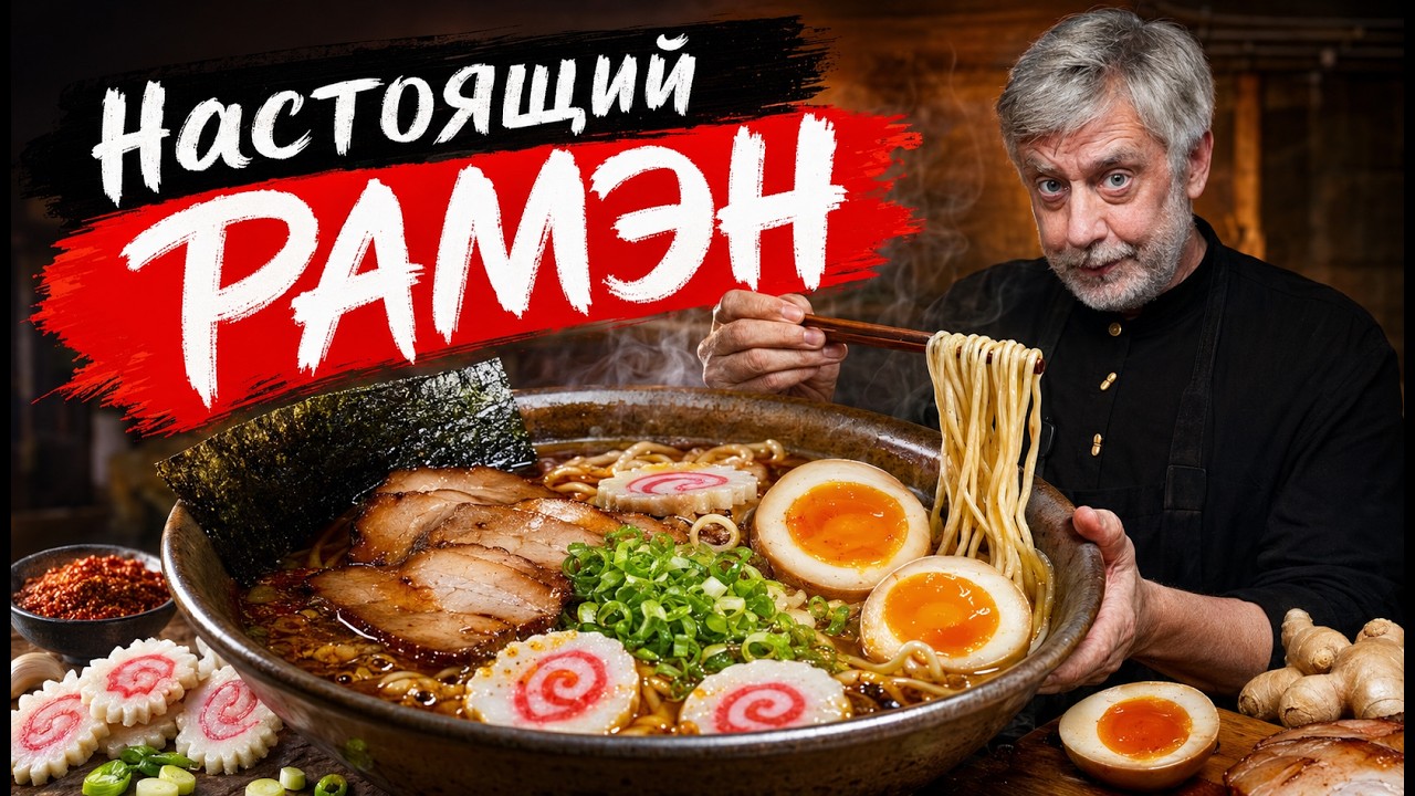 Рамэн подробный рецепт ⭐ Ramen  🍜