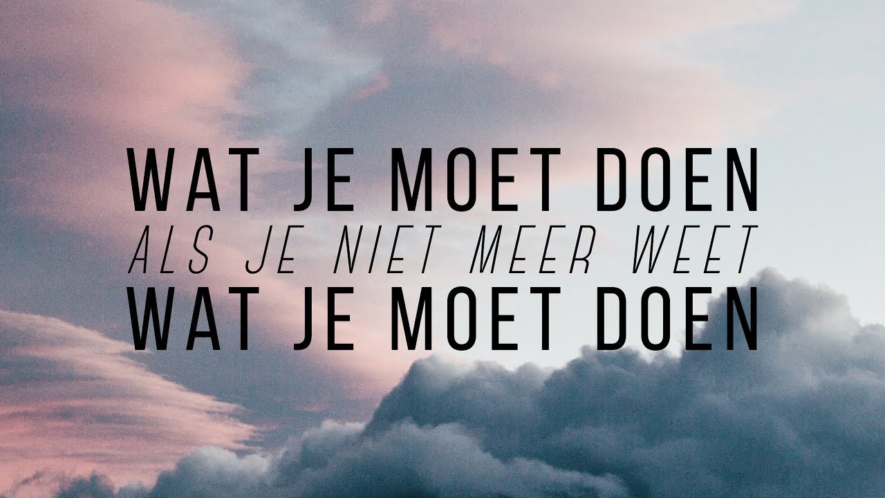 Wat moet je doen als je niet meer weet wat je moet doen | Peter de Leau