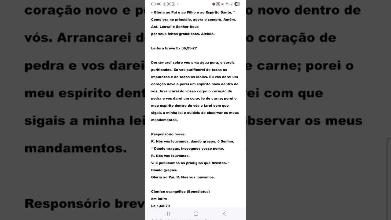 Laudes VI Domingo do Tempo Comum #liturgiadashoras 