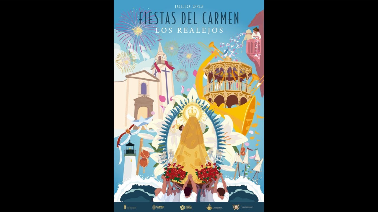 Procesión del Carmen en el día de la Octava (marinos)