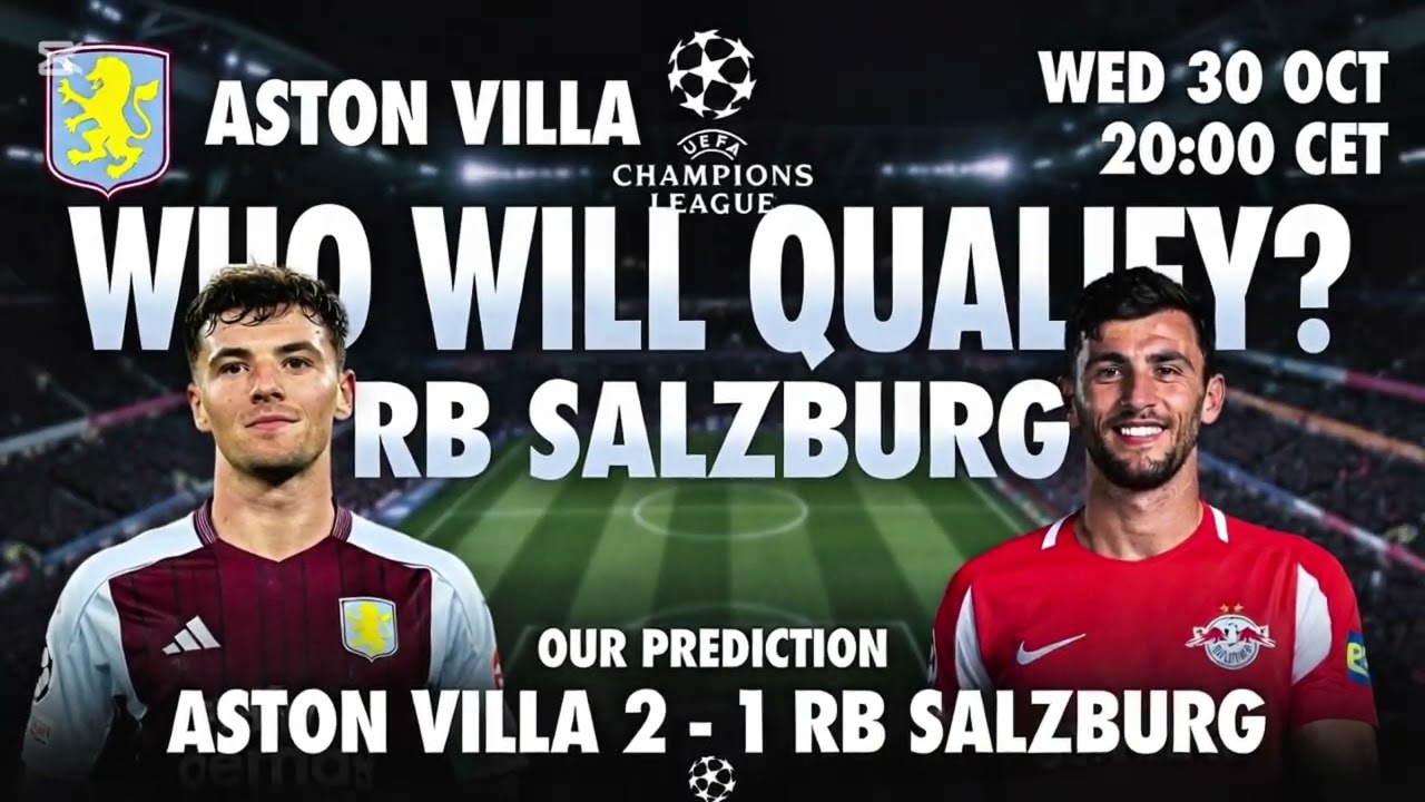 Aston villa vs Zalsburg prognoz futbol 
