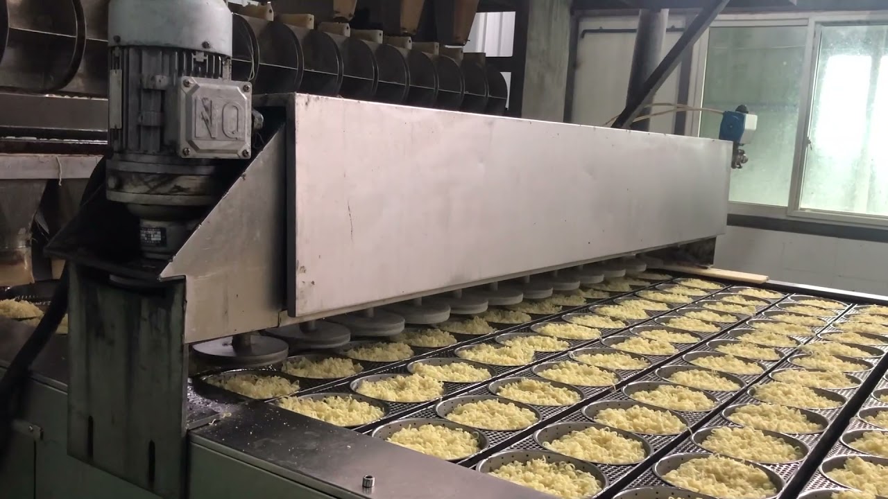 Fried Instant Indomie Noodle Making Machine