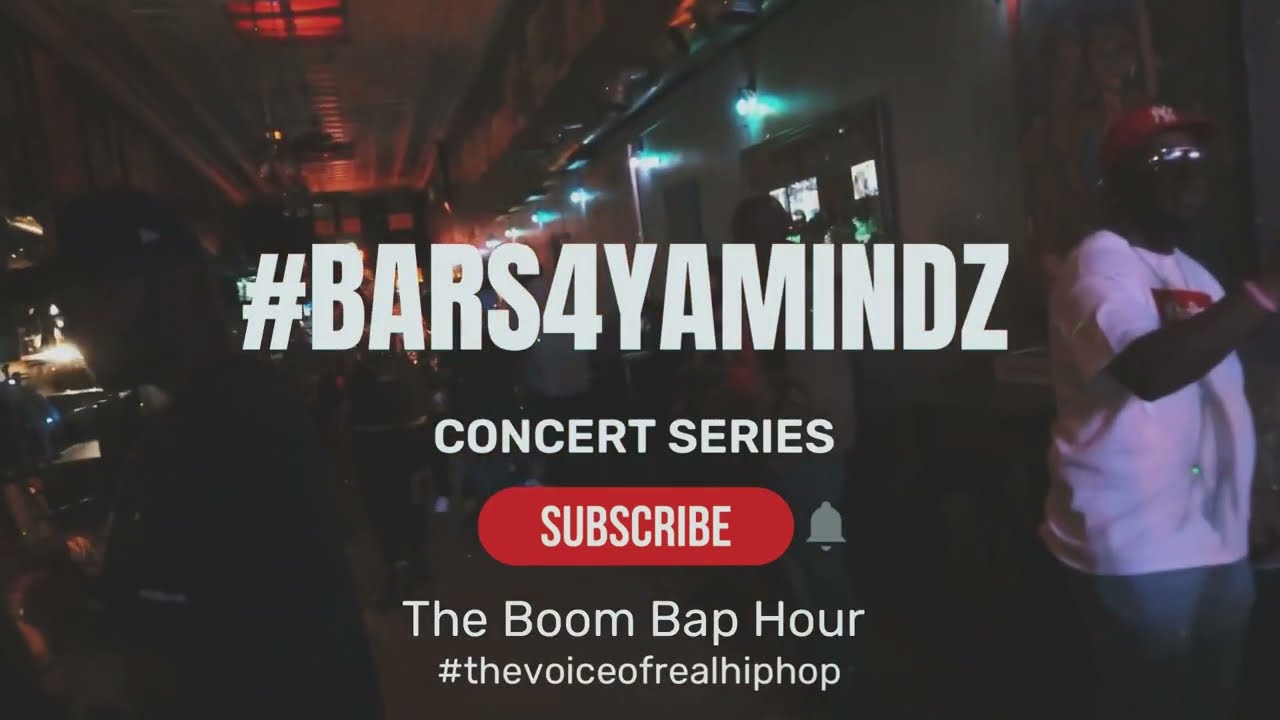 &ldquo;Bars4YaMindz&rdquo; concert series documentary #hiphopculture #theboombaphour #youtube #podcast #boombap