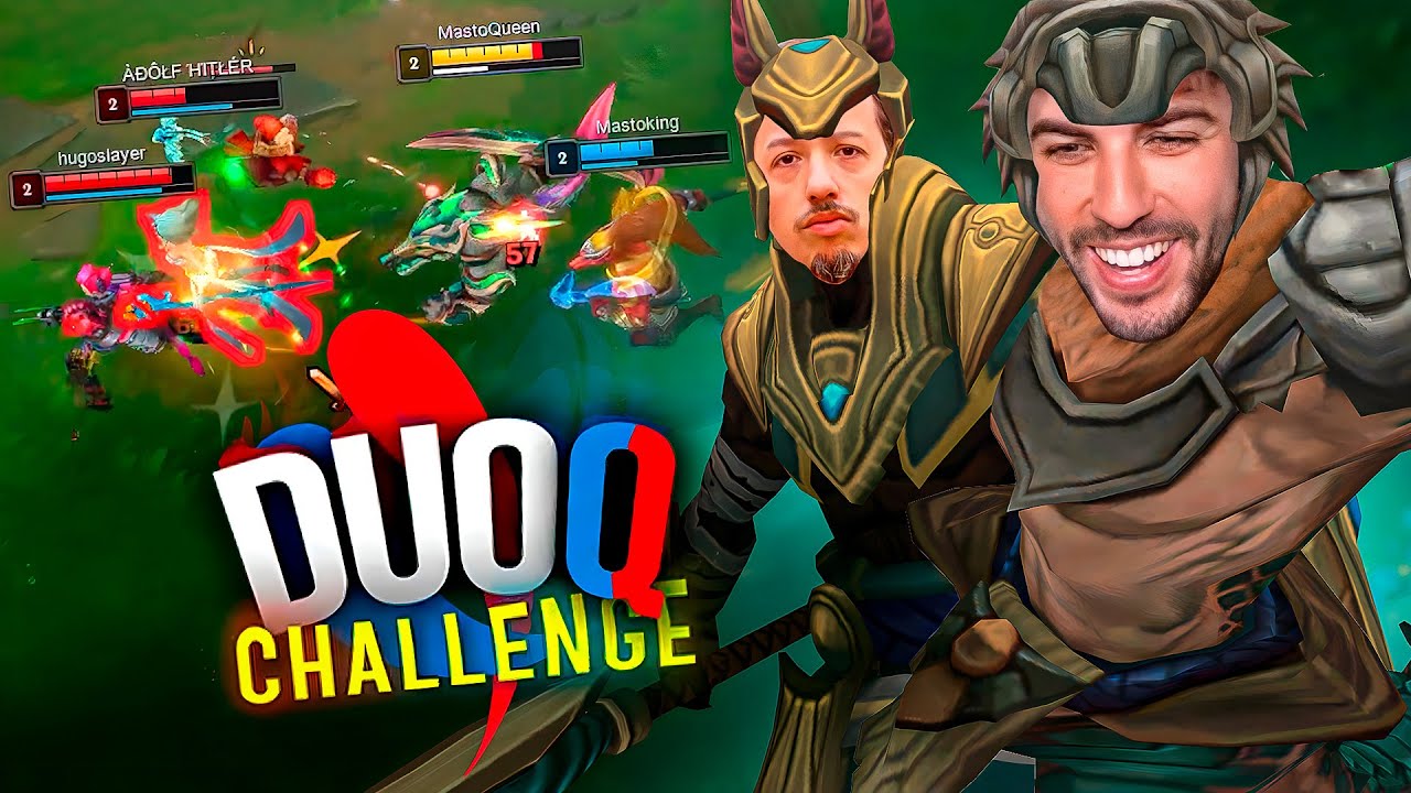&iexcl;BRO COMBO! NASUS & RENEKTON BotLane ft. KNEKRO | DuoQ Challenge