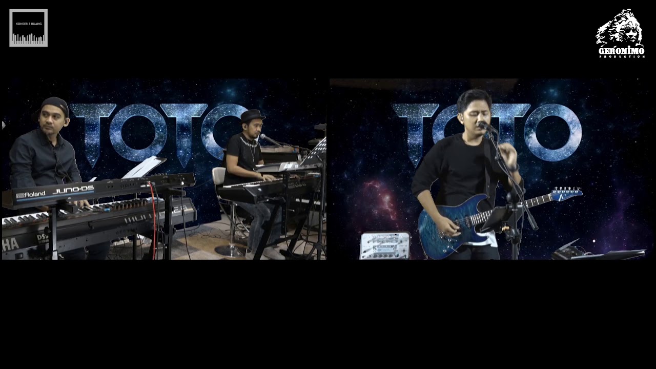 I WILL REMEMBER (TOTO ) - Cover Music by GERONIMO - KONSER 7 RUANG