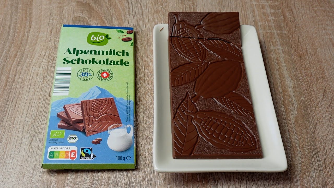 bio Alpenmilch Schokolade 🍫 Eine leckere Schweizer Schokolade aus dem Aldi ?
