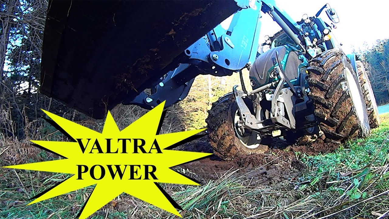 Valtra Front Loader Work - Hauer Frontlader
