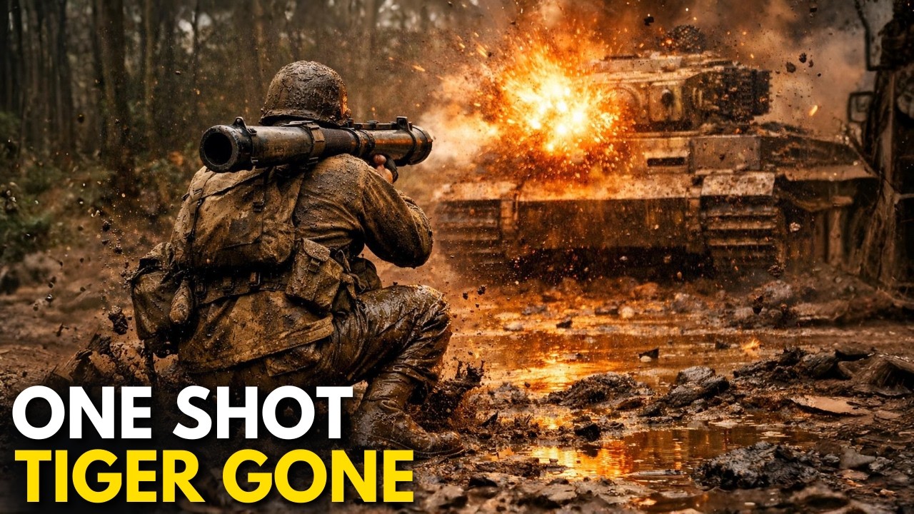 They Called His 'Spring-Loaded Death Trap' Useless — Until It Pierced A Tiger Tank From 15 Yards
