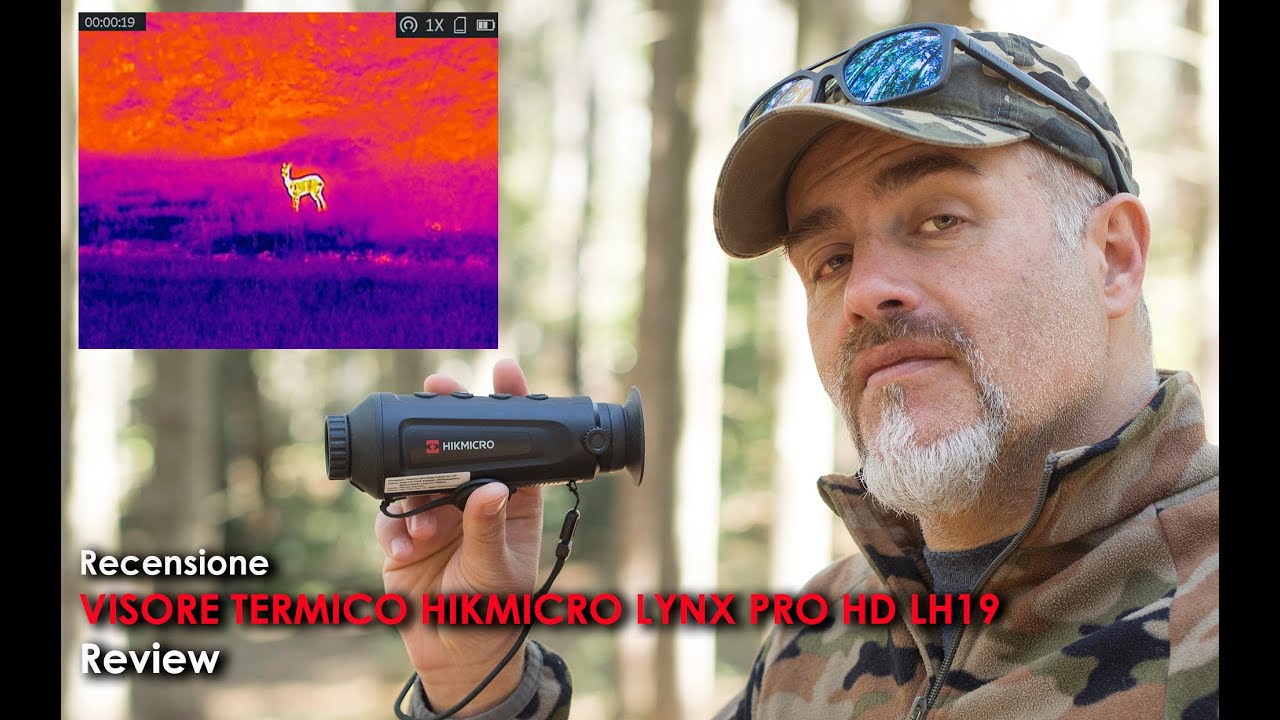 Recensione del visore termico HIKMICRO LYNX PRO HD LH19