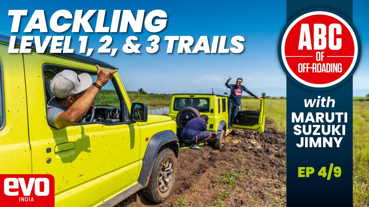 Jimny Off-roading Tutorial | Tips & Tricks To Tackle Level 1, 2, 3 Trails | EP 4/9 | evo India