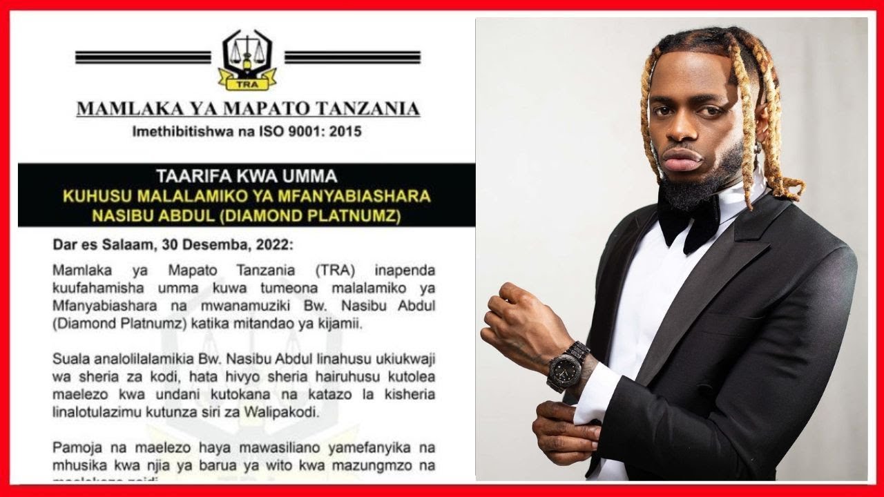 TRA WATOA TAARIFA MALALAMIKO ALIYOTOA DIAMOND - 