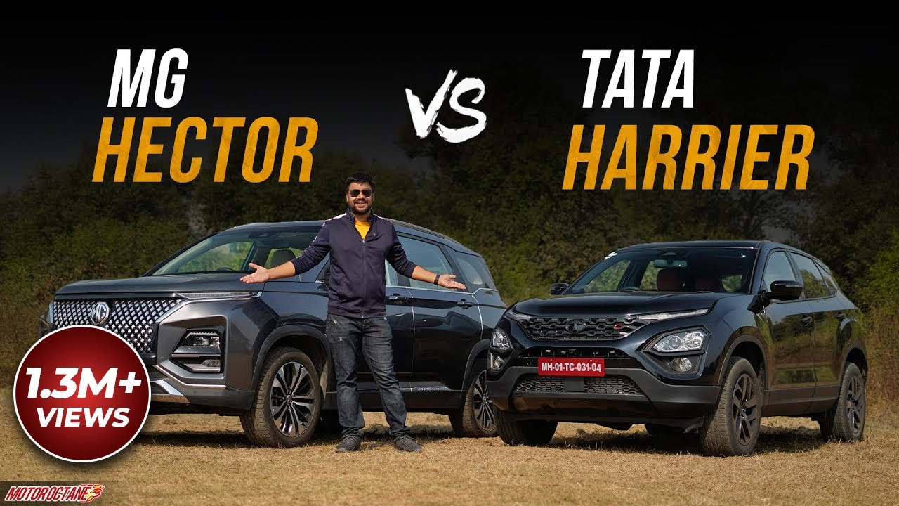 New Tata Harrier 2023 vs MG Hector - Comparison