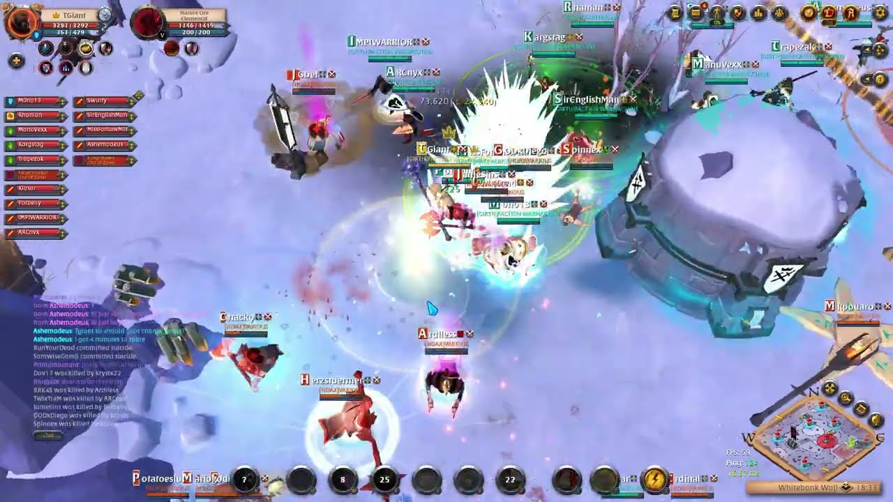 Albion Online: Faction Warmachine guild - ZvZ/Open World/10v10,5v5 Heltgate/ Faction and more!