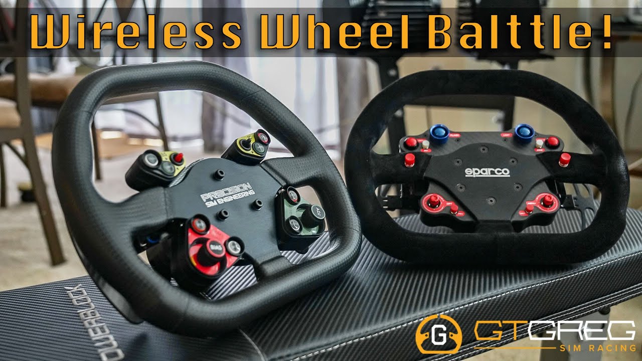 Wireless Wheel Battle! Precision Sim Engineering vs SimCore