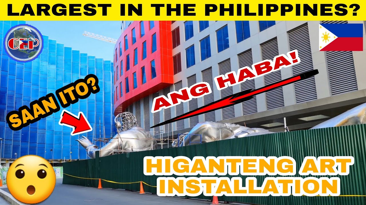 Largest Art Installation in the Philippines? Lume-level-up na! | Aseana City